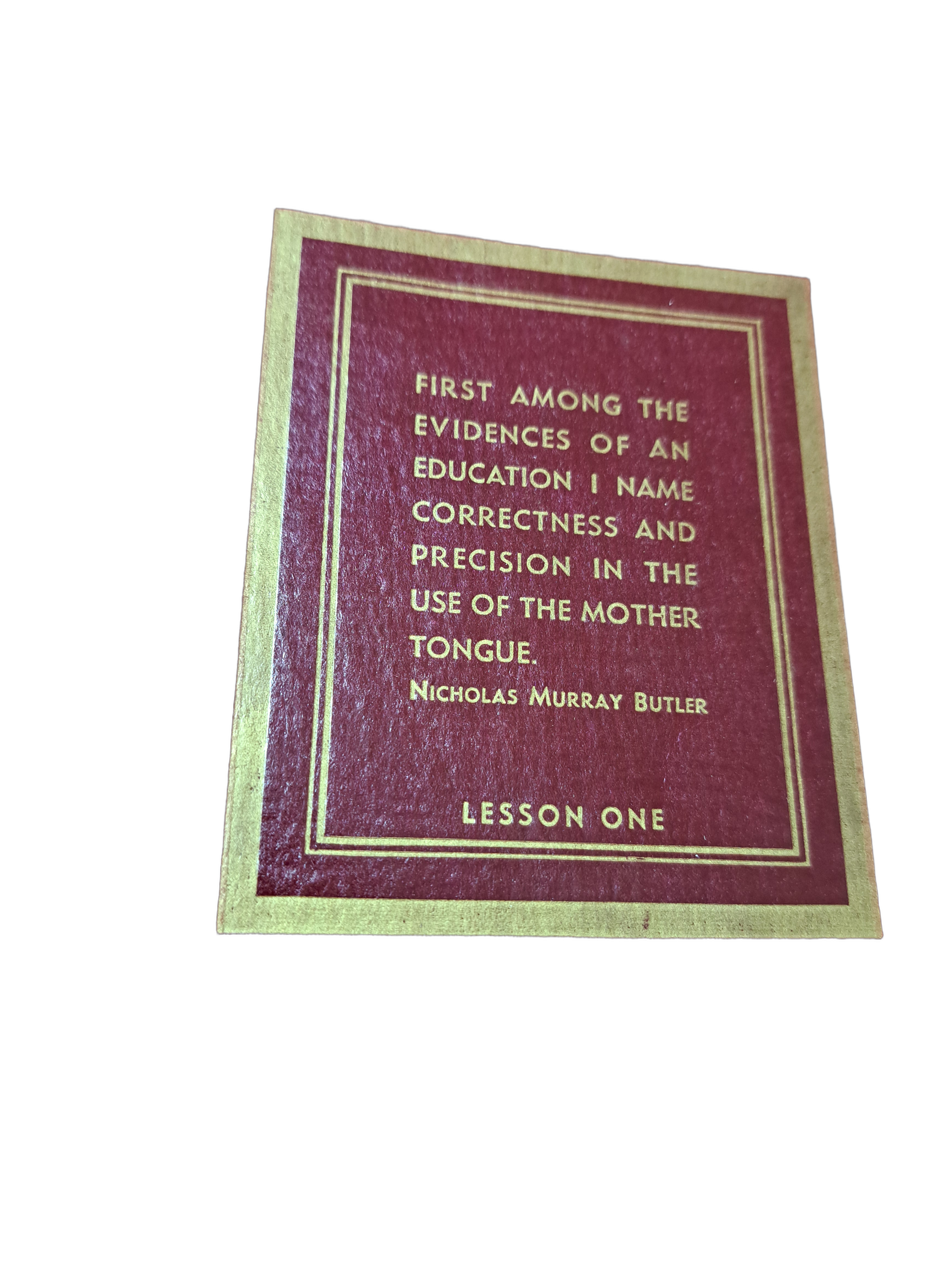 Vintage 1936 A New Self-Teaching Course in Practical English and Effective Speech