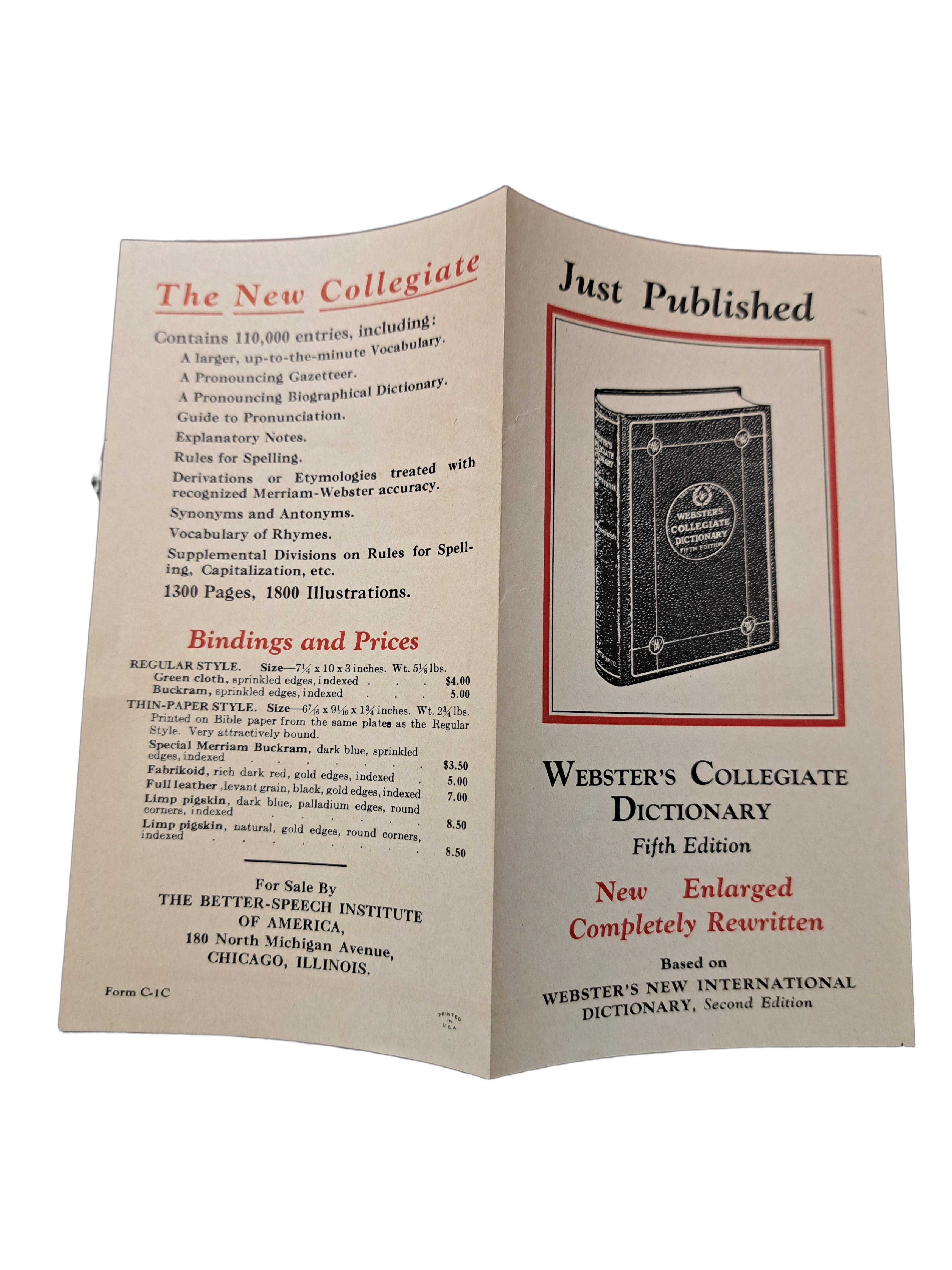 Vintage 1936 A New Self-Teaching Course in Practical English and Effective Speech