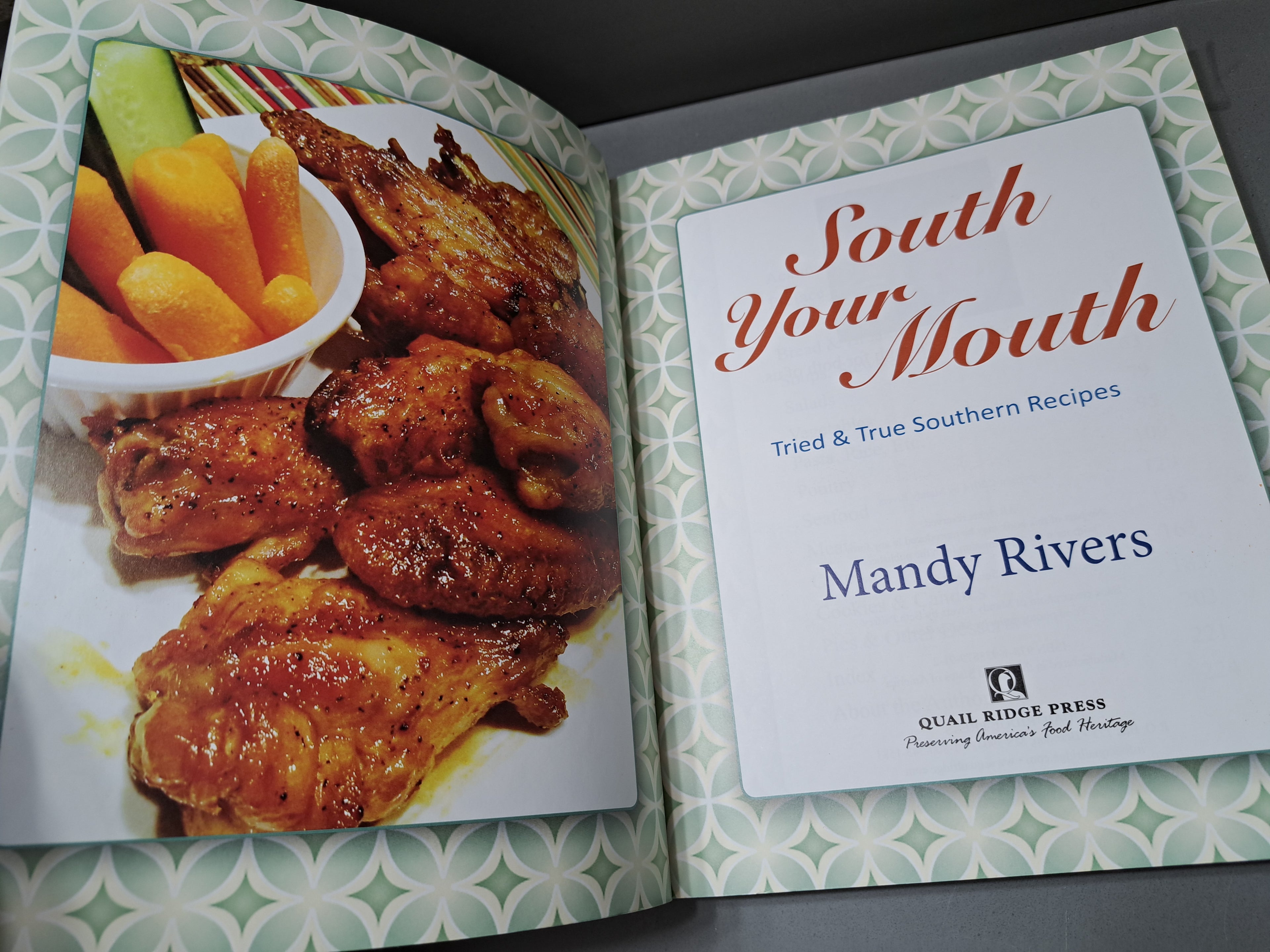 South Your Mouth: Tried & True Southern Recipes cookbook by Mandy Rivers