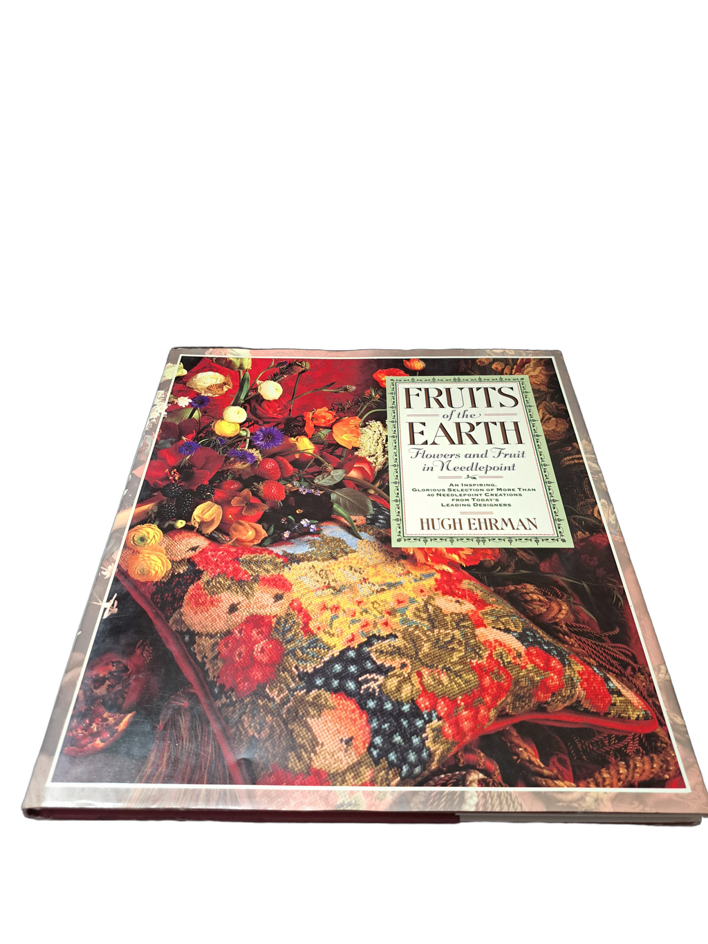 Vintage 1991 Fruits of the Earth Needlepoint