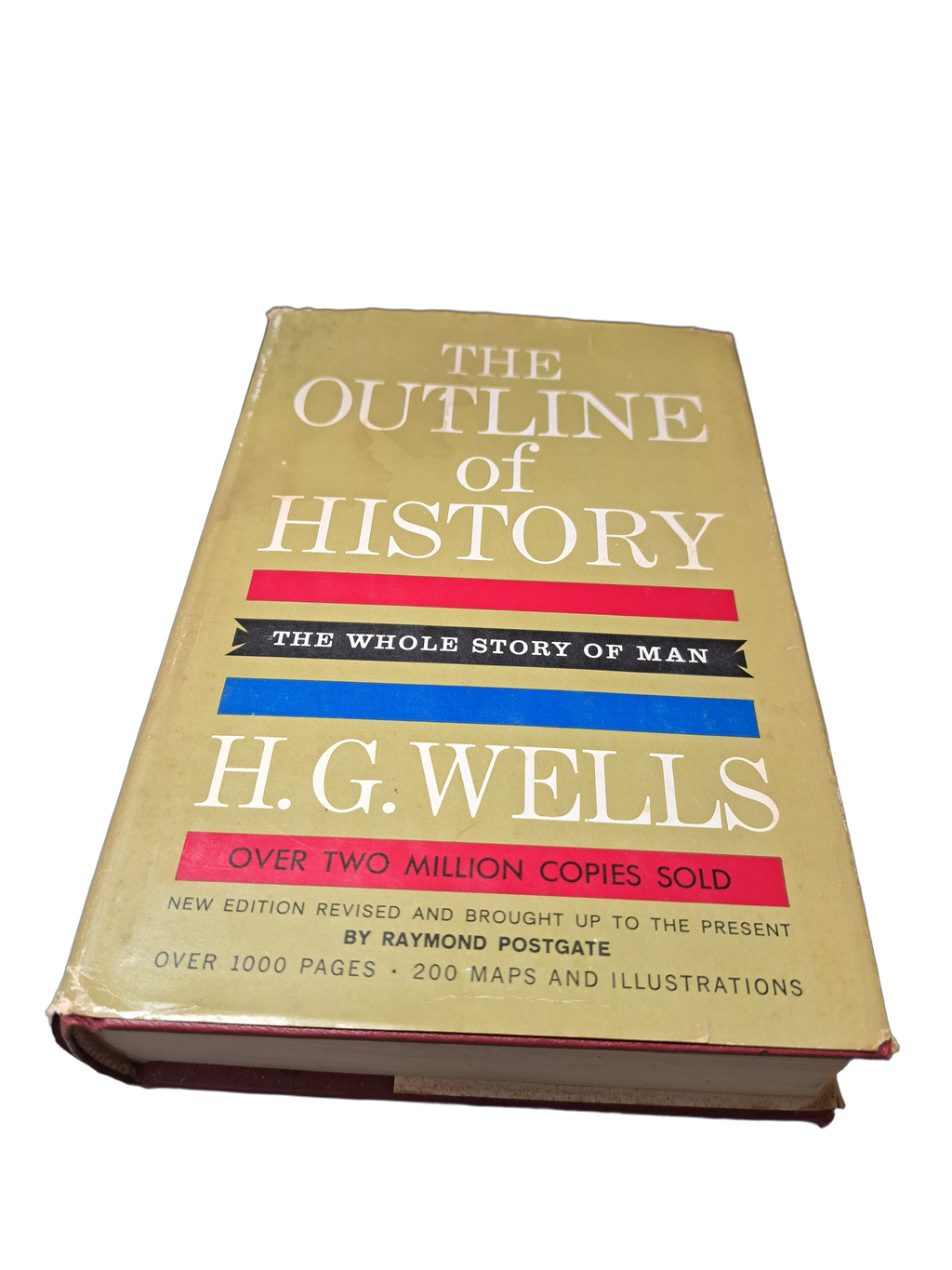 Vintage 1961 The Outline of History Volume 1 by H. G. Wells