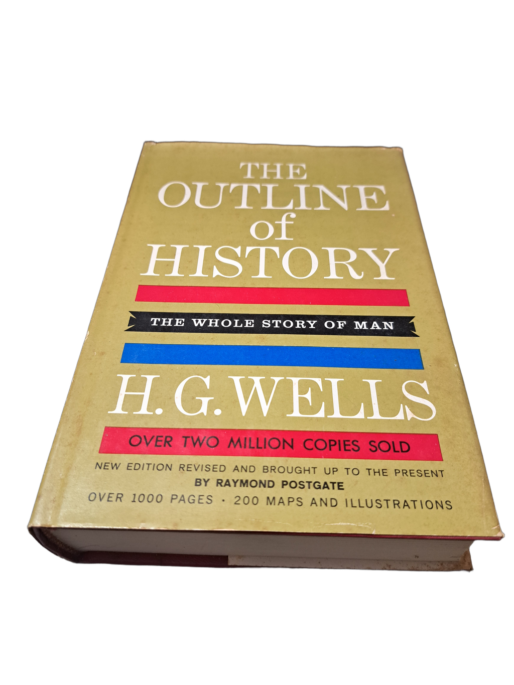 Vintage 1961 The Outline of History Volume 2 by H. G. Wells