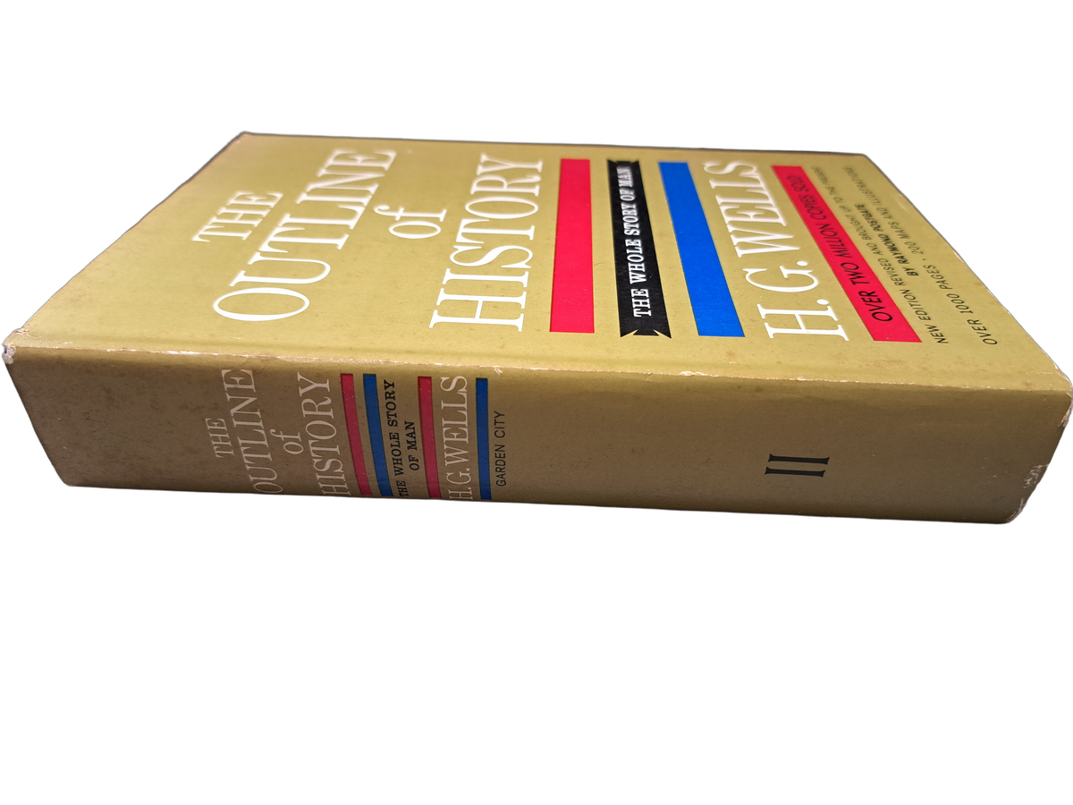 Vintage 1961 The Outline of History Volume 2 by H. G. Wells
