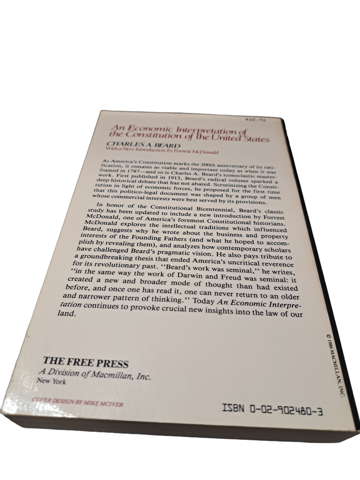 Vintage 1986 We the People by Charles A Beard