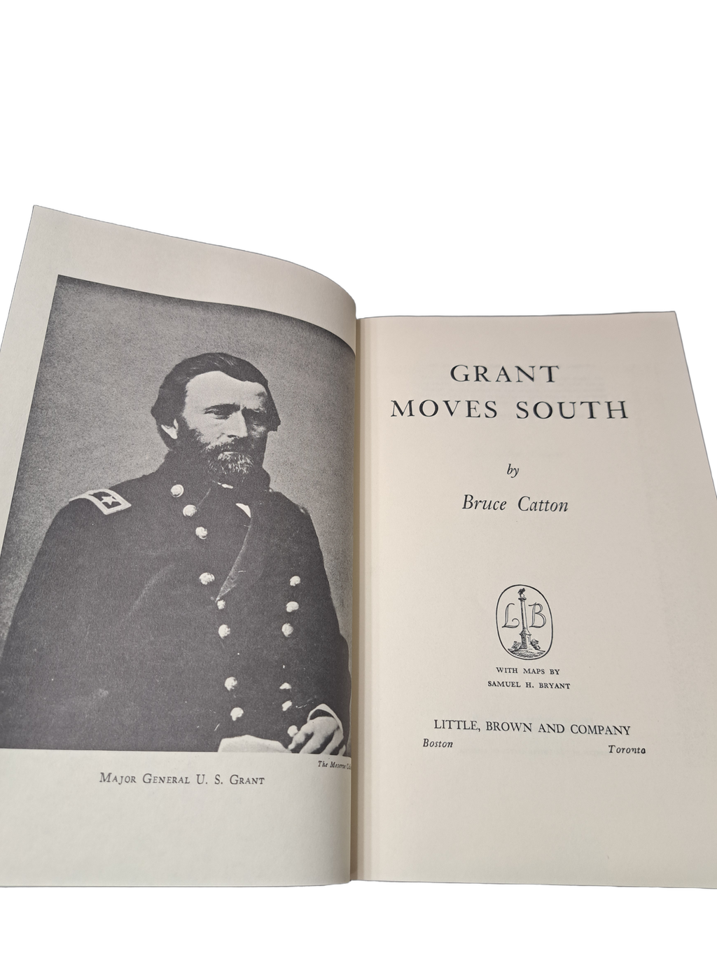 Vintage 1960 Grant Moves South by Bruce Catton