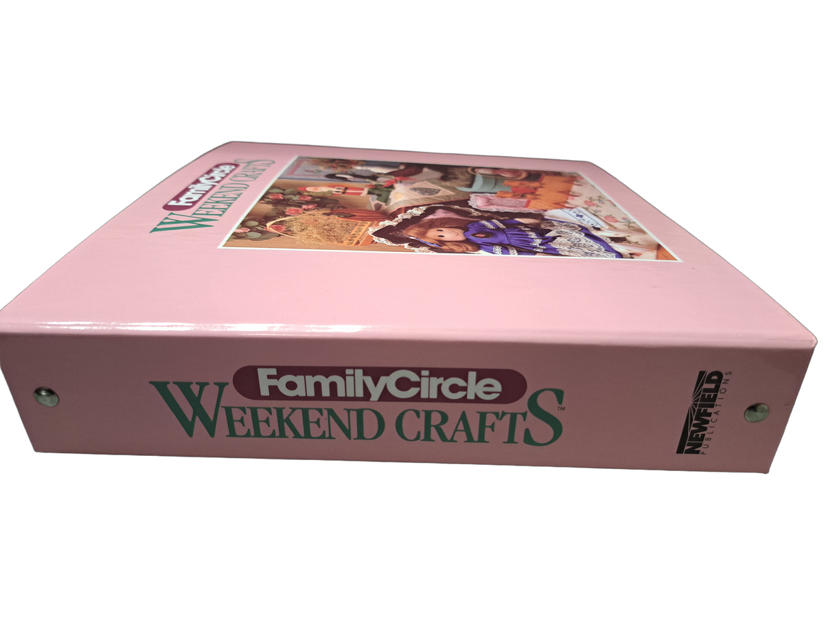 Vintage Family Circle Weekend Crafts