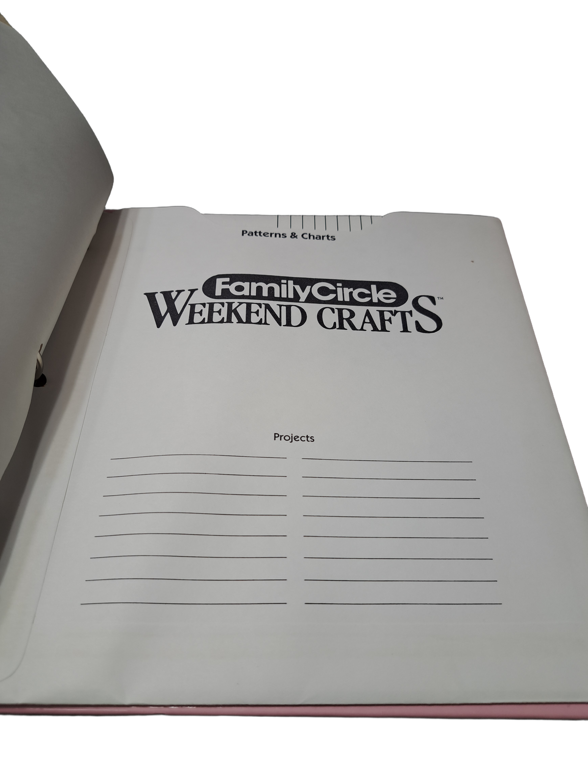 Vintage Family Circle Weekend Crafts