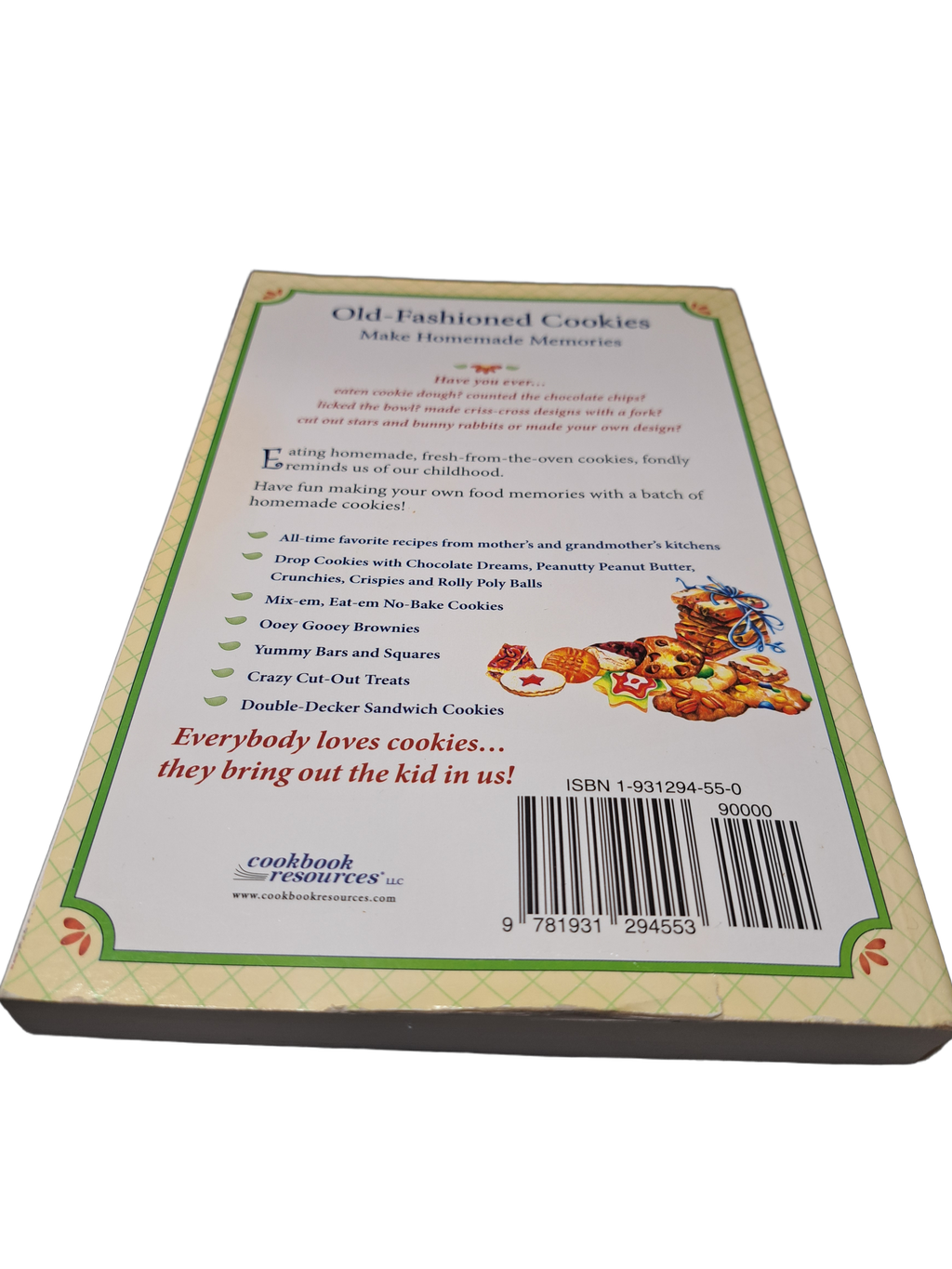 2005 Old-Fashioned Cookies cookbook