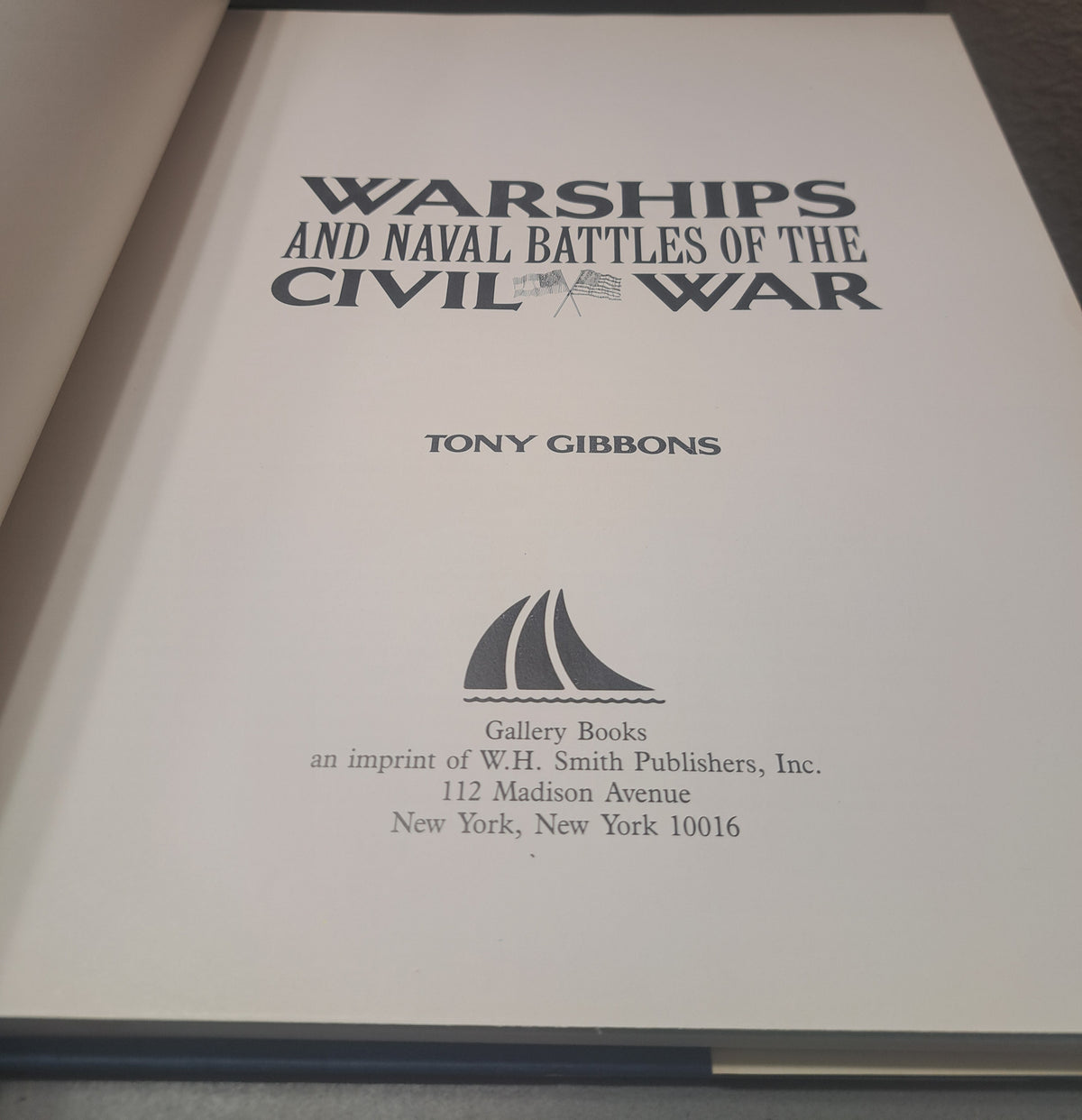 Vintage 1989 Warships and Naval Battles of the Civil War