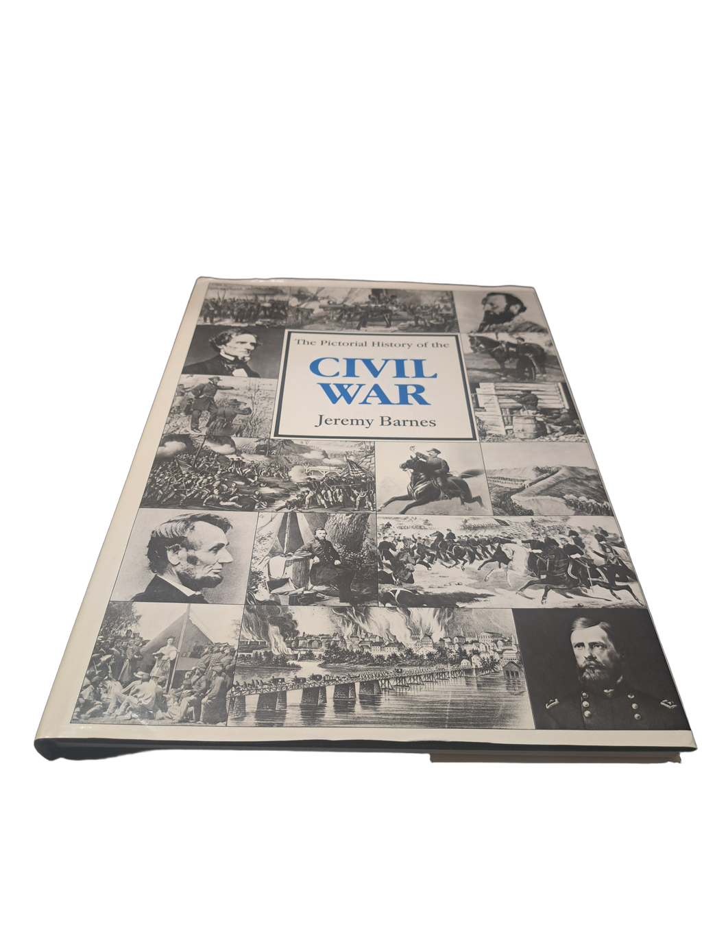 Vintage 1988 The Pictorial History of the Civil War by Jeremy Barnes
