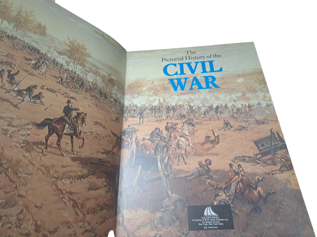 Vintage 1988 The Pictorial History of the Civil War by Jeremy Barnes