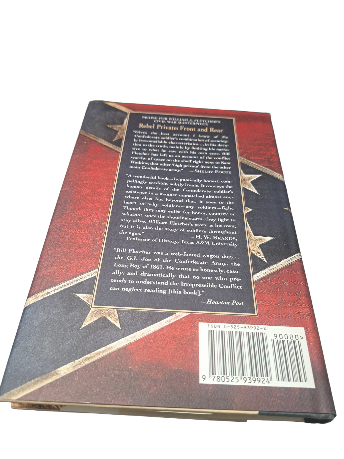 Vintage 1995 Rebel Private: Front and Rear by William A Fletcher