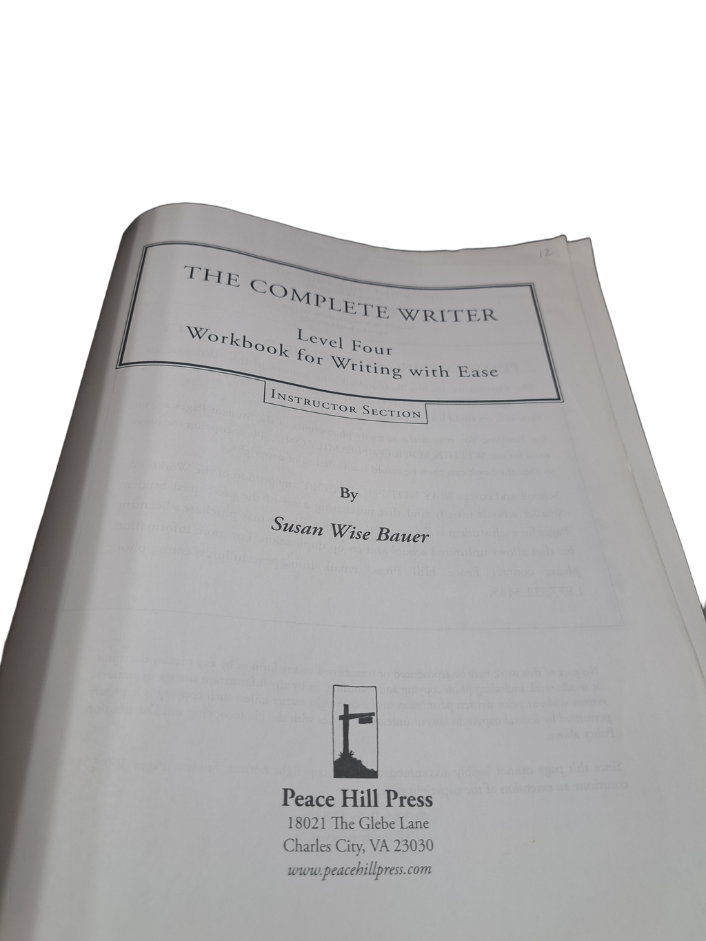Workbook Level 4: Writing With Ease by Susan Wise Bauer