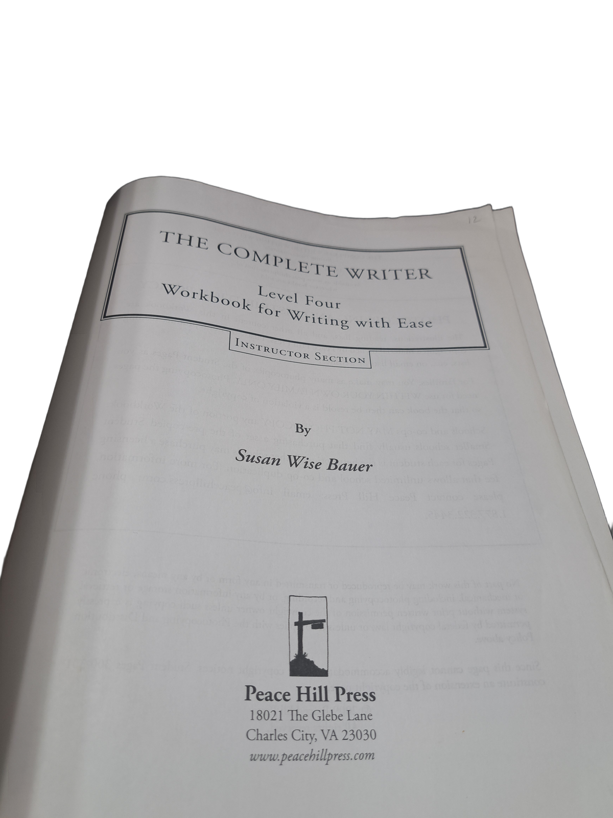 Workbook Level 4: Writing With Ease by Susan Wise Bauer