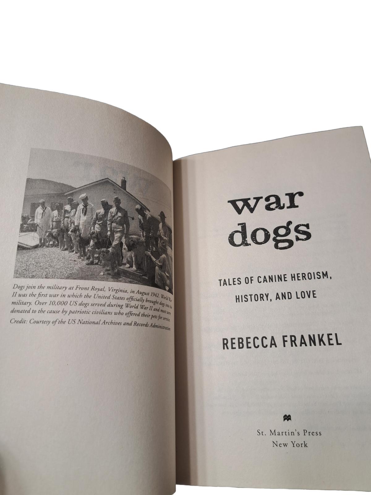War Dogs: Tales of Canine Heroism, History, and Love