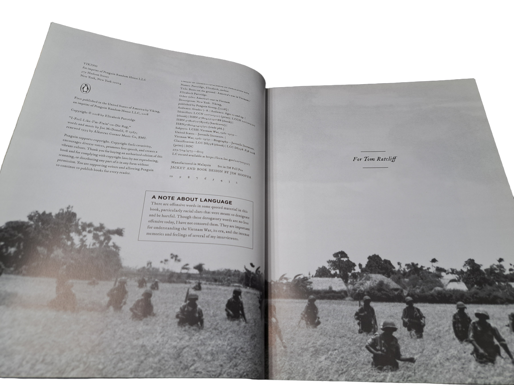 Boots on the Ground: America's War in Vietnam by Elizabeth Partridge