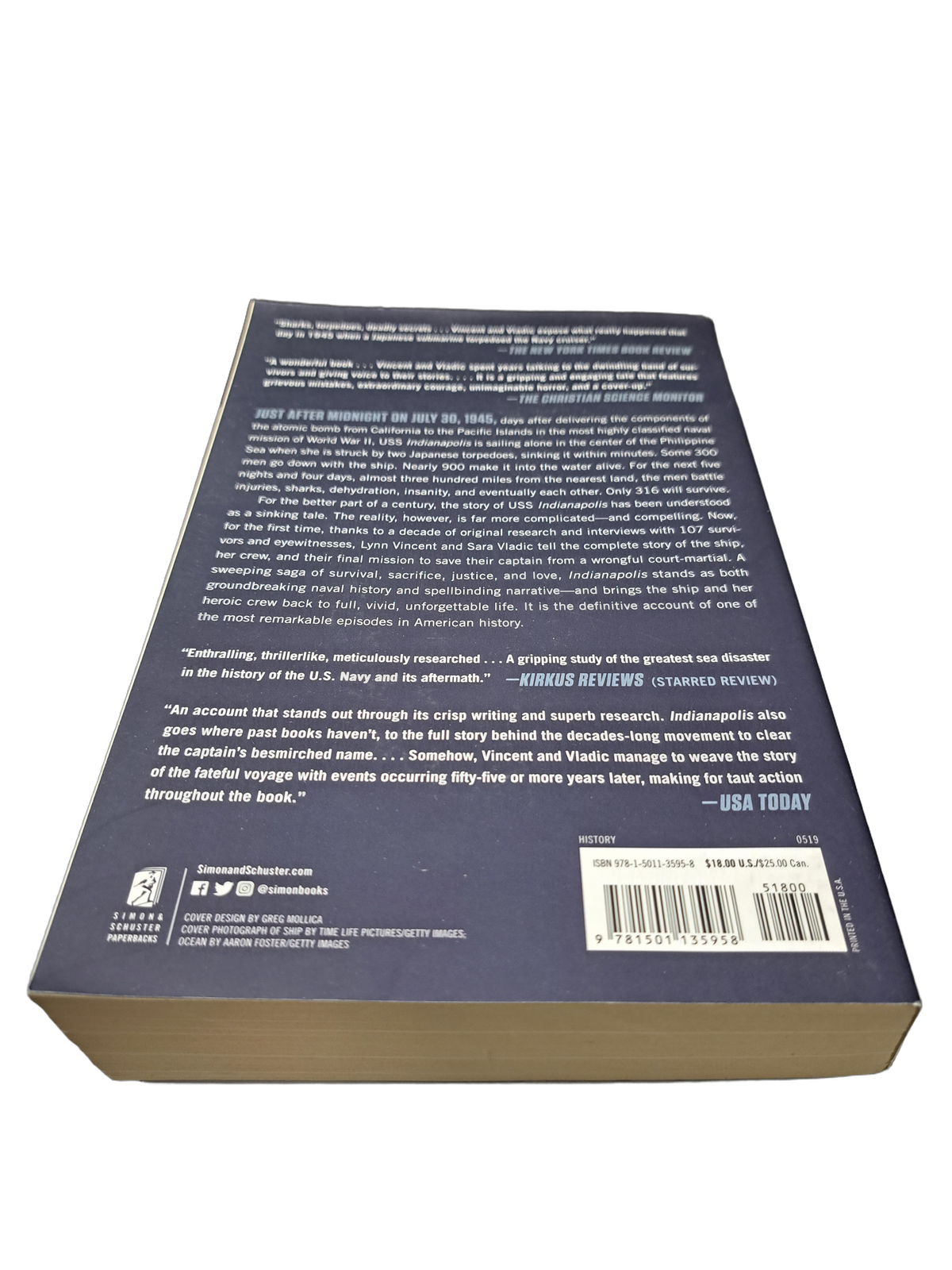 Indianapolis by Lynn Vincent and Sara Vladic