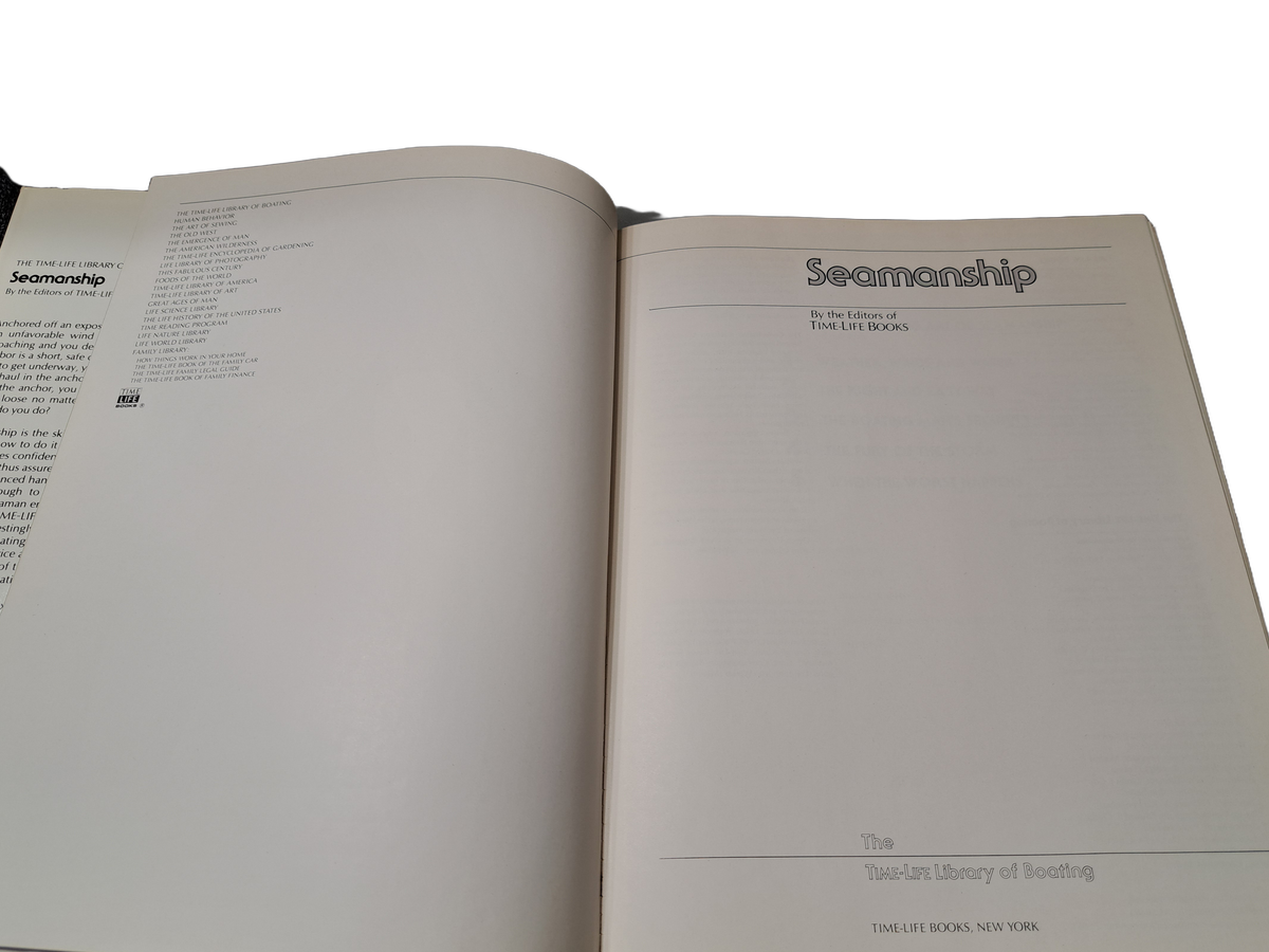 Vintage 1975 Seamanship by the Editors of Time-Life Books