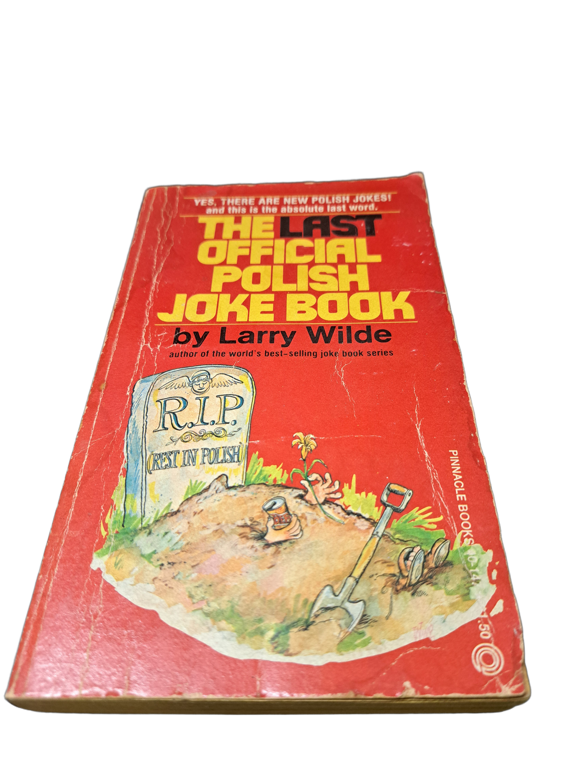 Vintage 1977 first printing of The Last Official Polish Joke Book