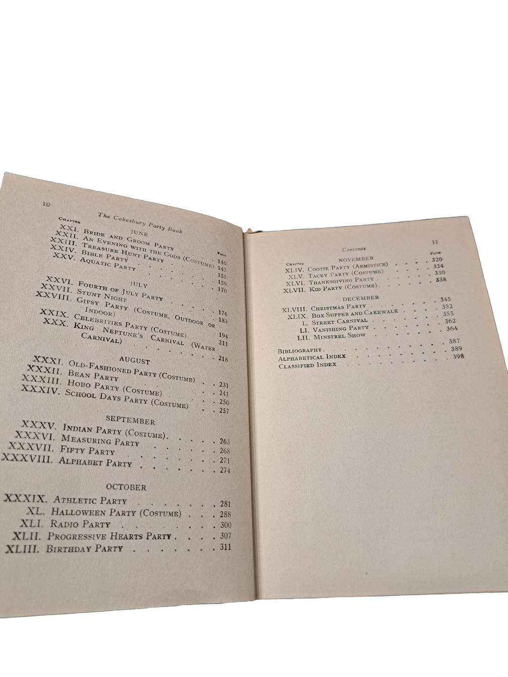 Vintage 1932 The Cokesbury Party Book compiled by Arthur M Depew