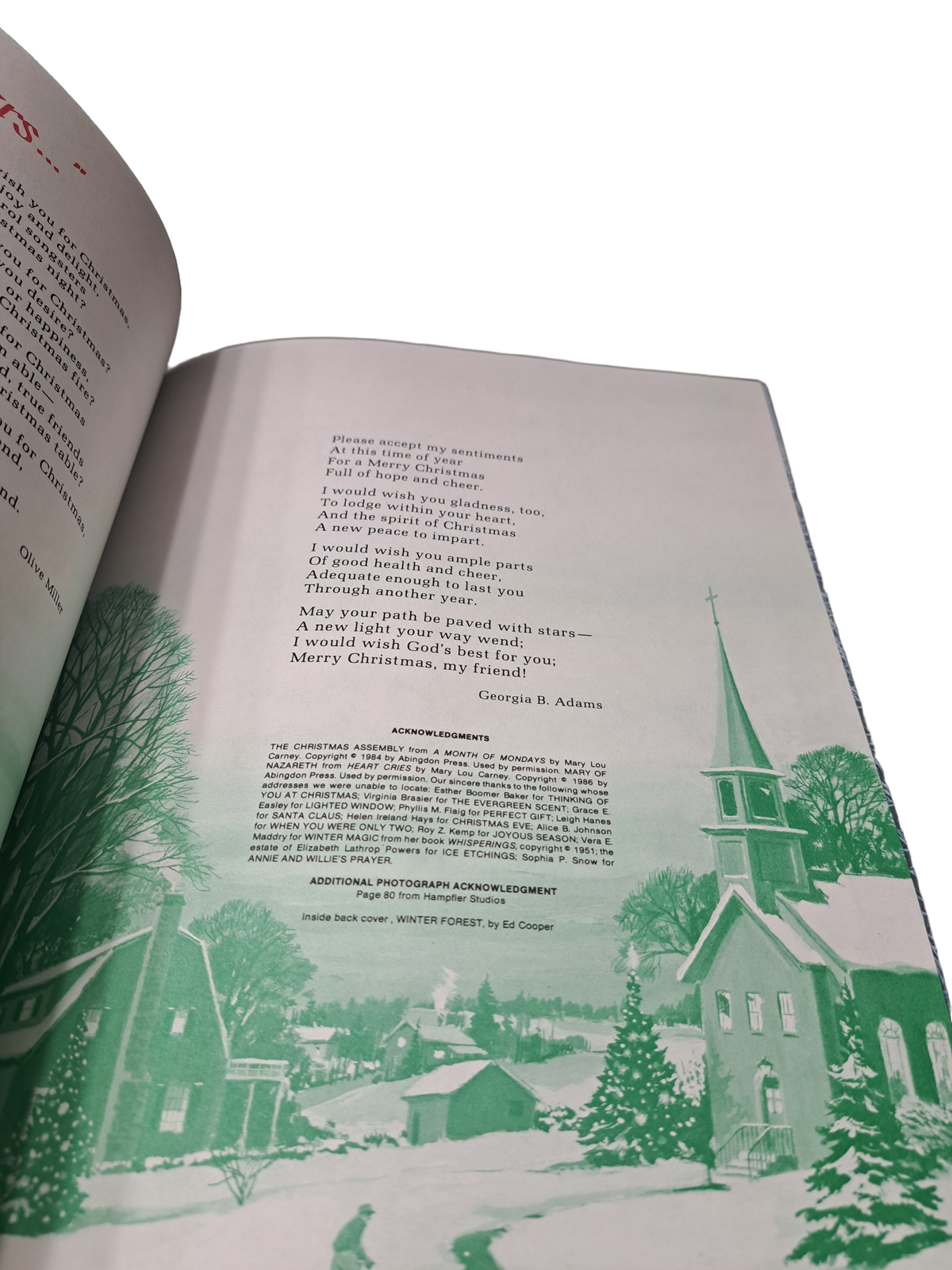 Vintage 1984 Ideals Christmas Magazine
