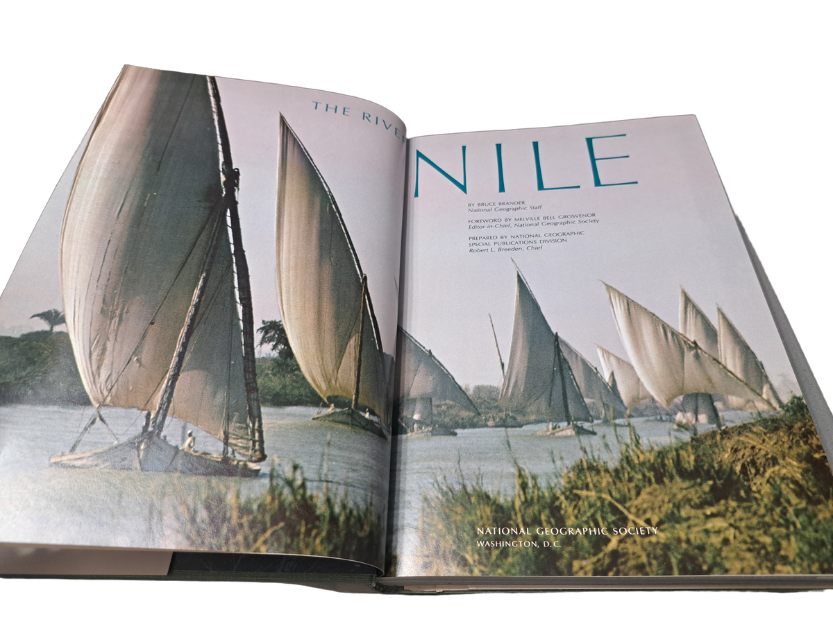 Vintage 1966 The River Nile by National Geographic