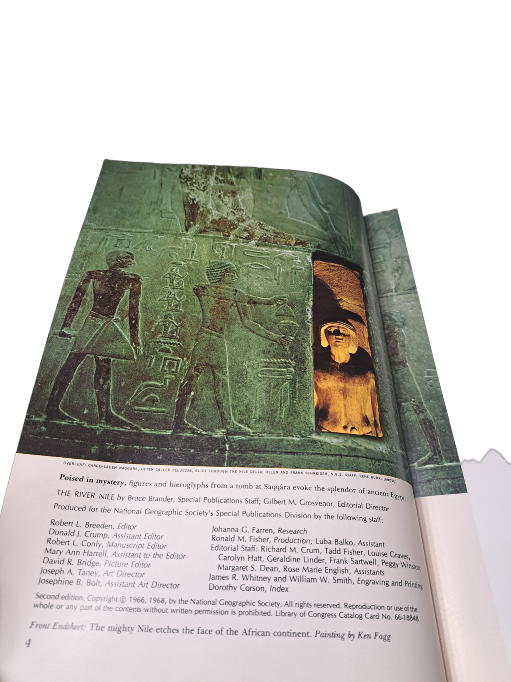 Vintage 1966 The River Nile by National Geographic