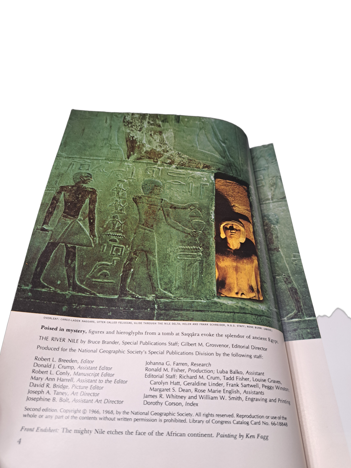 Vintage 1966 The River Nile by National Geographic