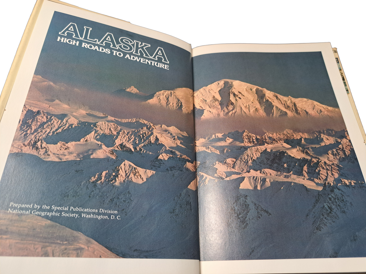 Vintage 1976 Alaska: High Roads to Adventure by National Geographic