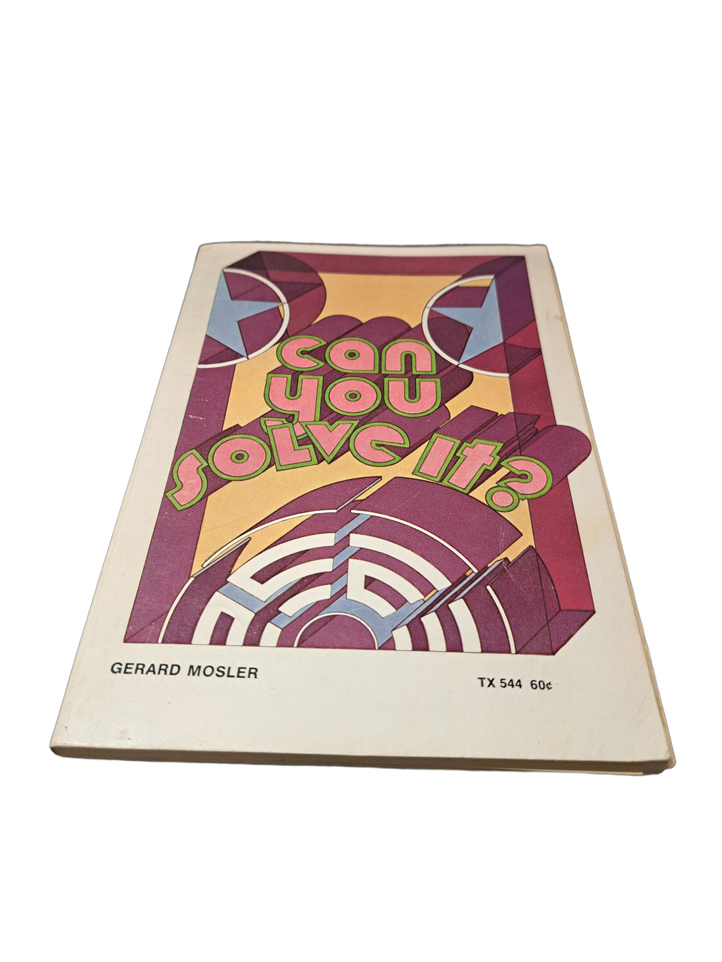 Vintage 1971 Can You Solve It? by Gerard Mosler