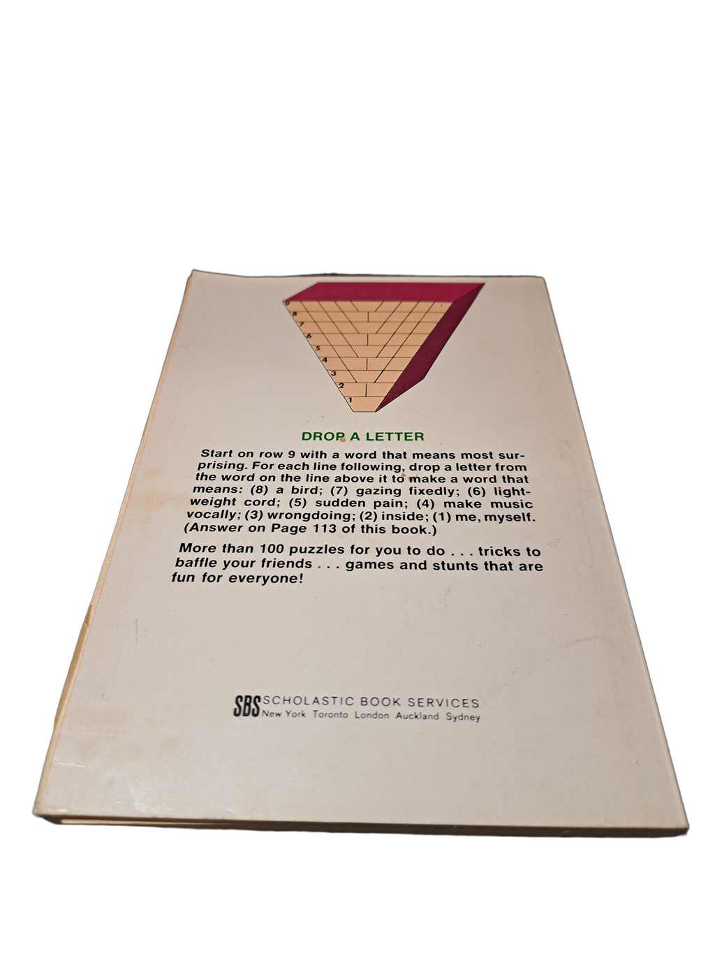 Vintage 1971 Can You Solve It? by Gerard Mosler