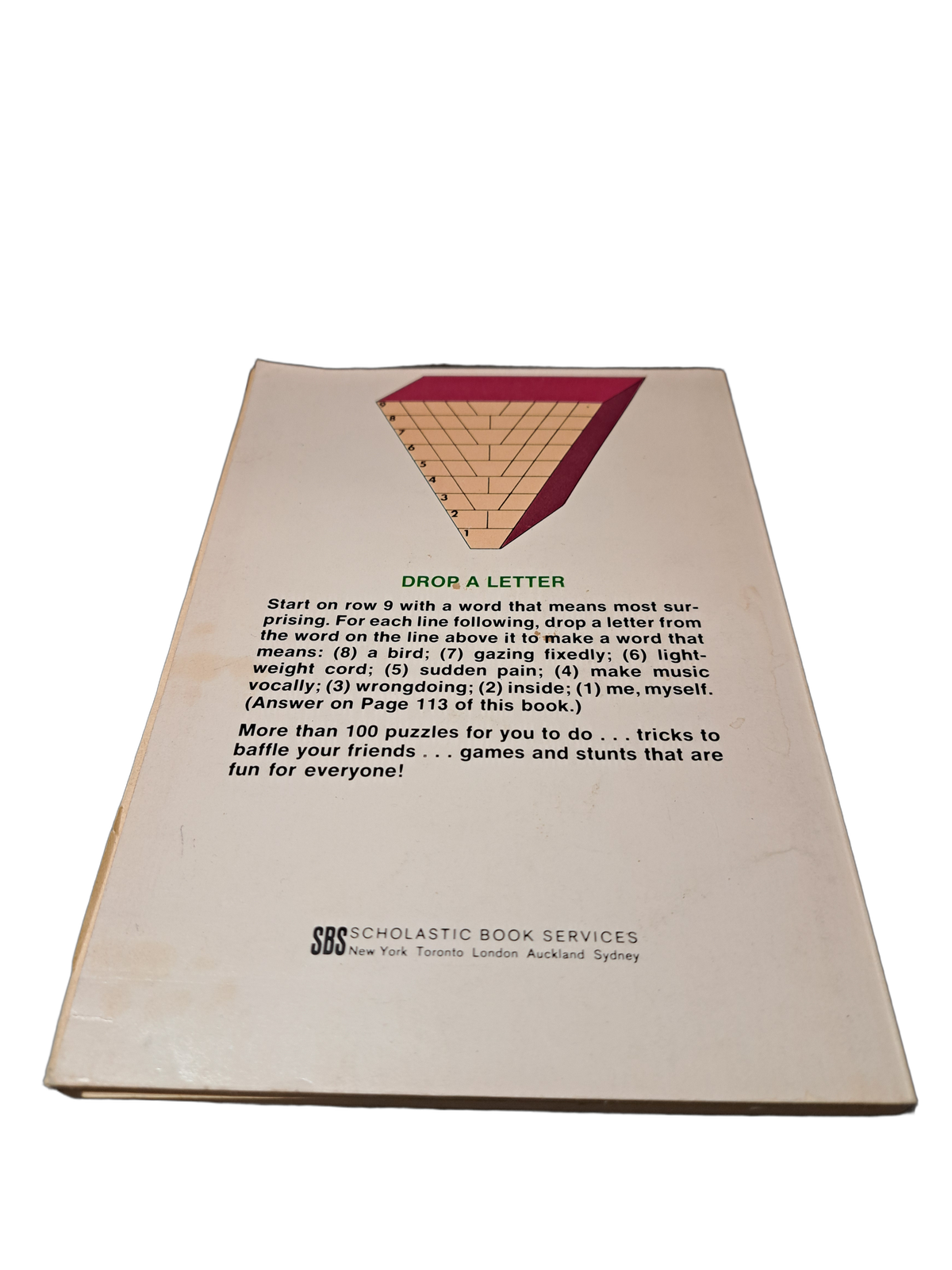 Vintage 1971 Can You Solve It? by Gerard Mosler