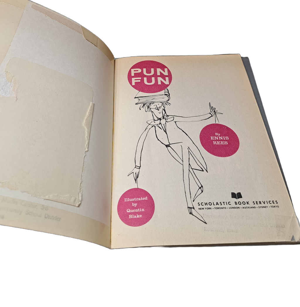 Vintage 1965 Pun Fun by Ennis Rees