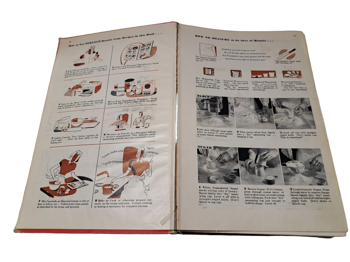 Vintage 1950 Betty Crocker's Picture Cook Book
