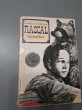 Vintage 1963 first edition of Rascal by Sterling North (paperback)