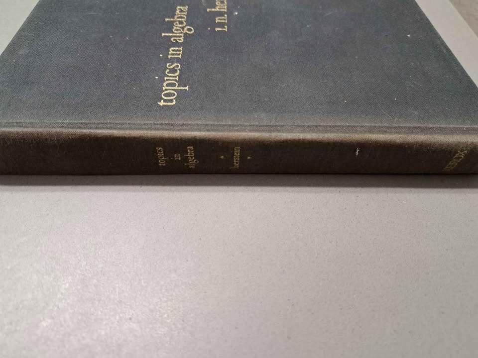 Vintage 1964 Topics in Algebra - i. n. herstein