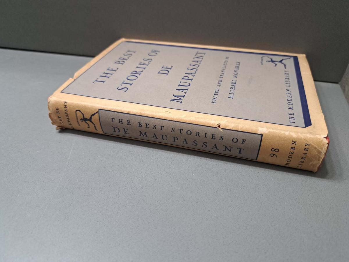 Vintage 1925 The Best Stories of de Maupassant by Michael Monahan
