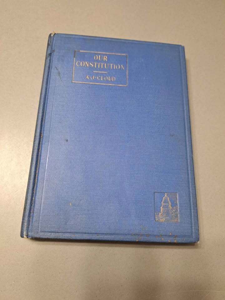 Vintage 1923 Our Constitution