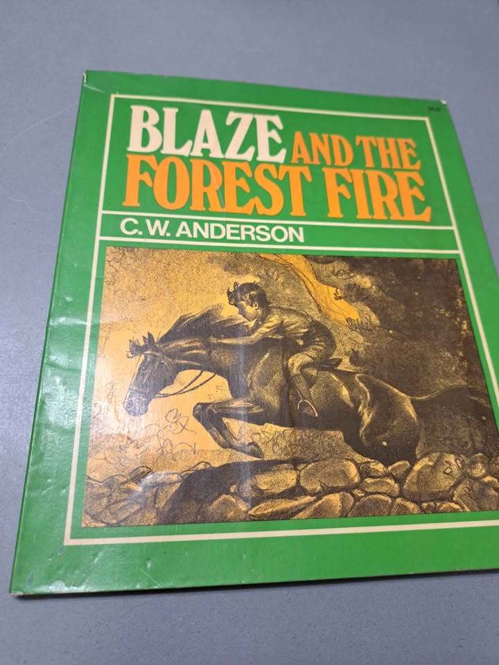 Vintage 1972 edition of Blaze and the Forest Fire