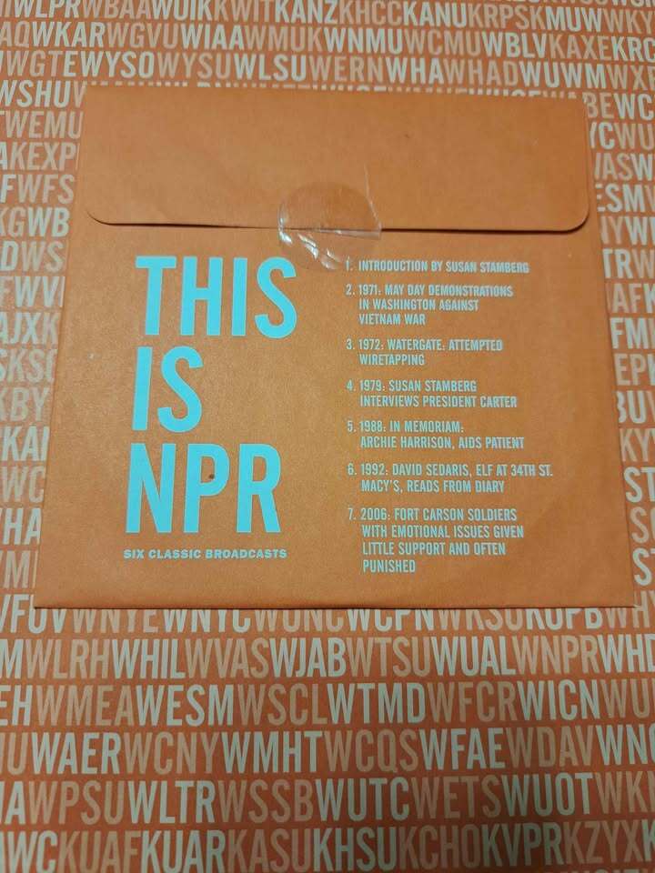 This is NPR - the first forty years. Book with audio cd and six classic NPR broadcasts.