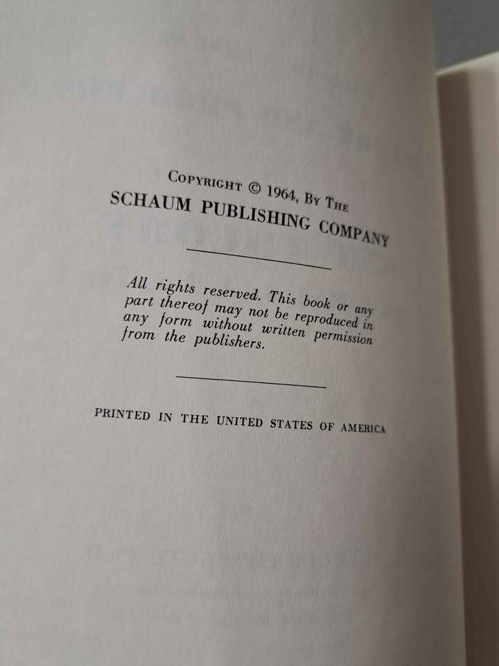 Vintage 1964 Set Theory and Related Topics by Seymour Lipschutz