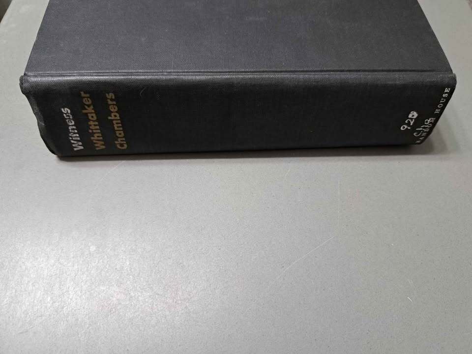 Vintage 1952 first printing of Witness by Whittaker Chambers