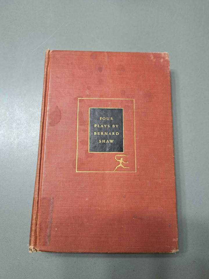 Vintage 1953 Four Plays by Bernard Shaw Candida, Caesar & Cleopatra, Pygmalion, Heartbreak House