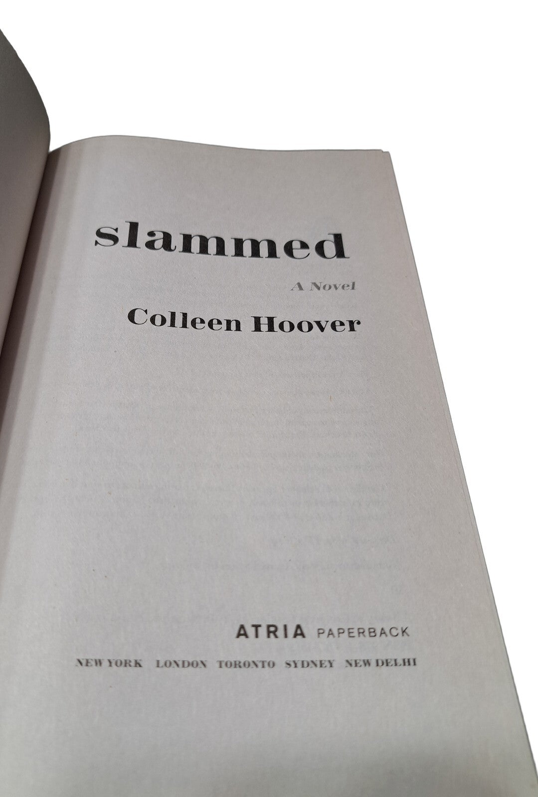 2012 Slammed by Colleen Hoover