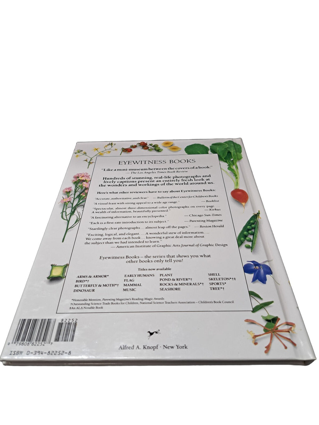 Vintage 1989 first edition of Plant by Eyewitness Books