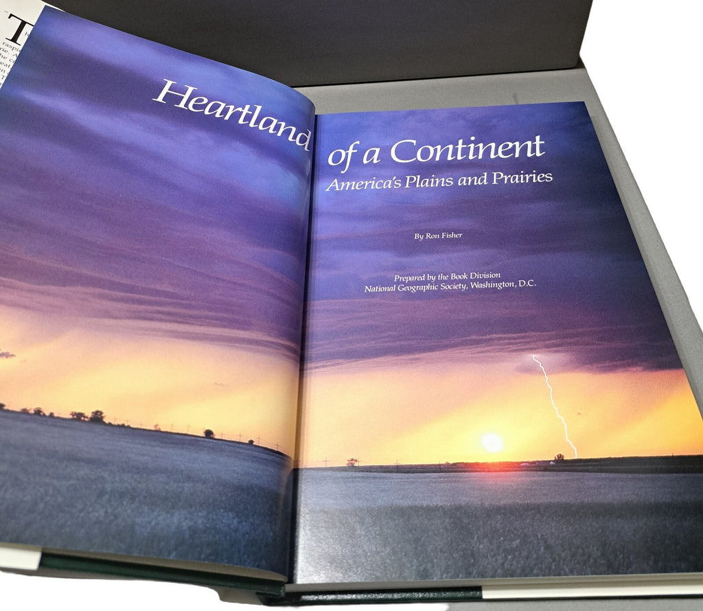 Vintage 1991 Heartland of a Continent: America's Plains and Prairies