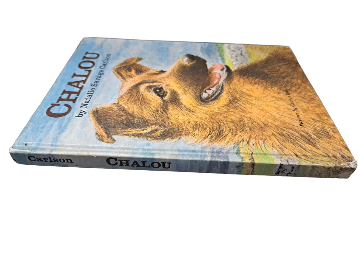 Vintage 1967 Chalou book by Natalie Savage Carlson