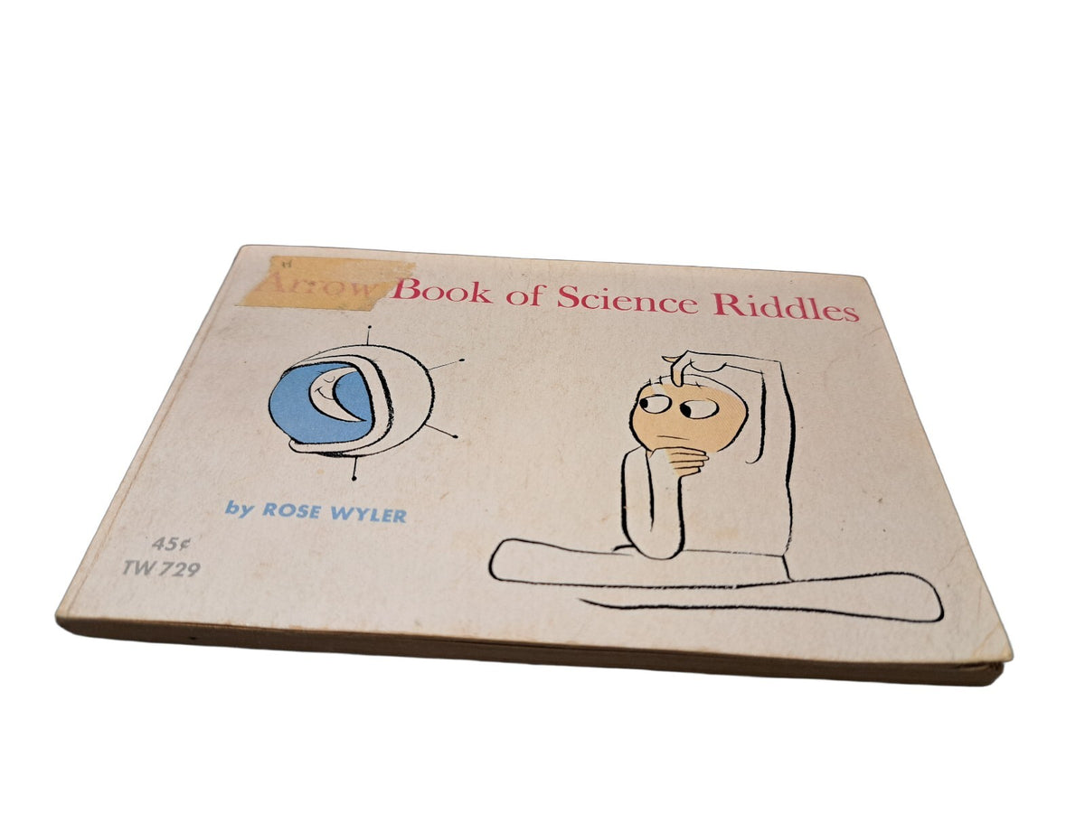 Vintage 1971 Arrow Book of Science Riddles by Rose Wyler