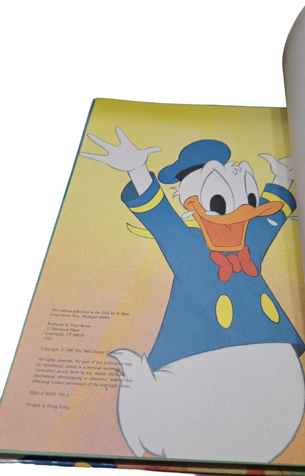 Vintage 1987 Walt Disney: Donald and His Friends