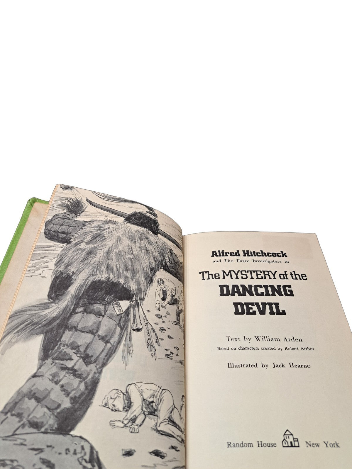 Vintage 1976 Alfred Hitchcock The Mystery of the Dancing Devil book
